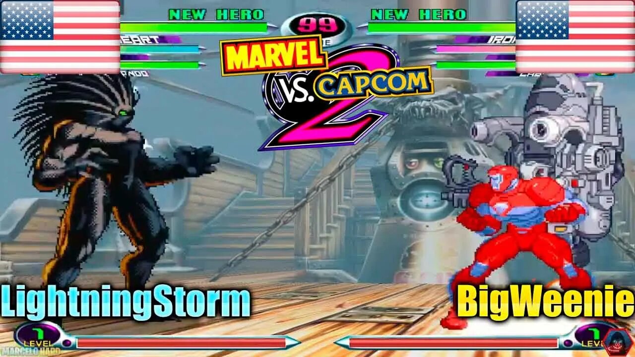 Marvel Vs. Capcom 2 New Age of Heroes (LightningStorm Vs. BigWeenie) [U.S.A. Vs. U.S.A.]