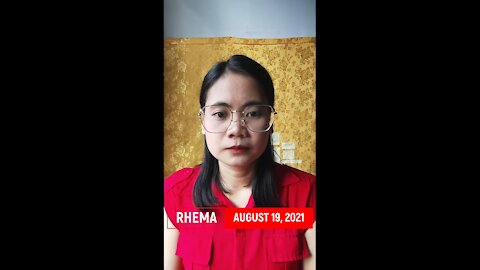 3 Bagay na Hahayaan Ka ng Diyos Kung Hindi Mo Gagawin | AUGUST 19, 2021 | Karen