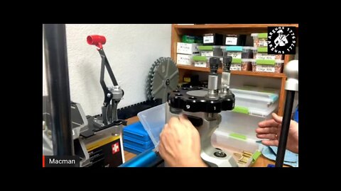 Macman039 Reloading Live with his Zero Press, by ARguns1776