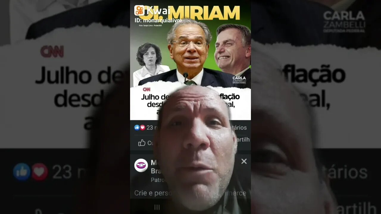 Julho tem maior deflação da história do real. E aí Miriam leitão