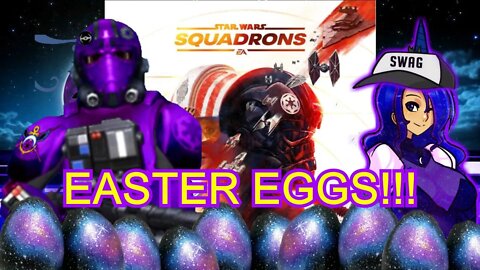 Star Wars Squadrons (MAXIMUM EASTER EGGS" Imperial customization REACTION!!!