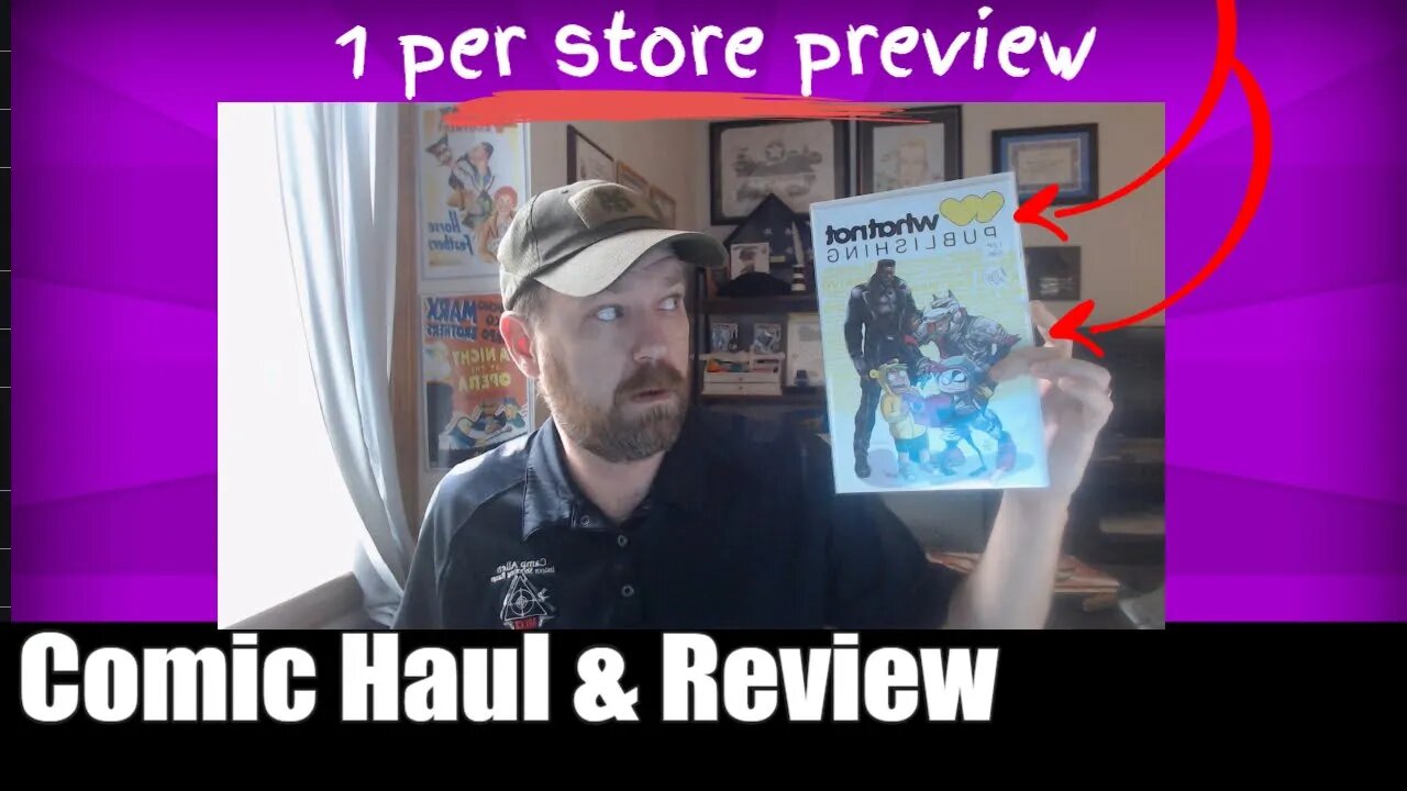 Comic Haul & Review #whatnot = whynot