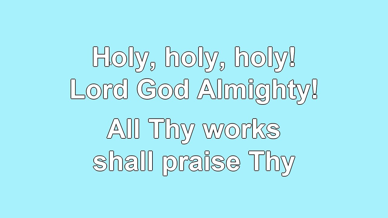 Holy, Holy, Holy V4