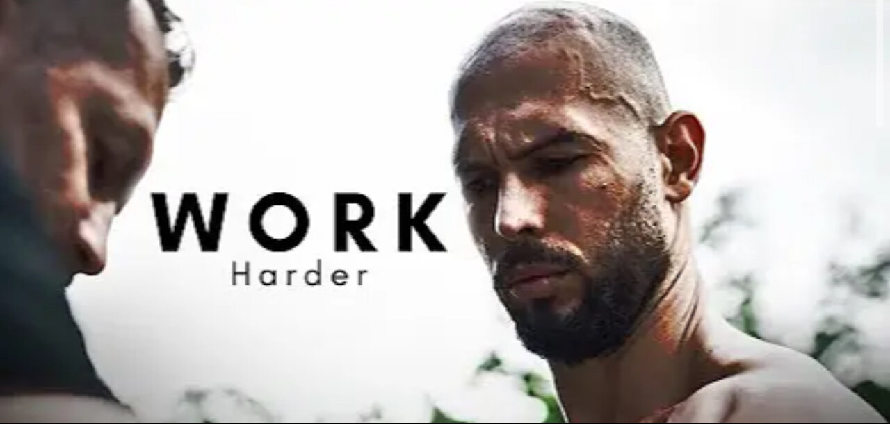 WORK HARDER - Motivational Speech by Andrew Tate