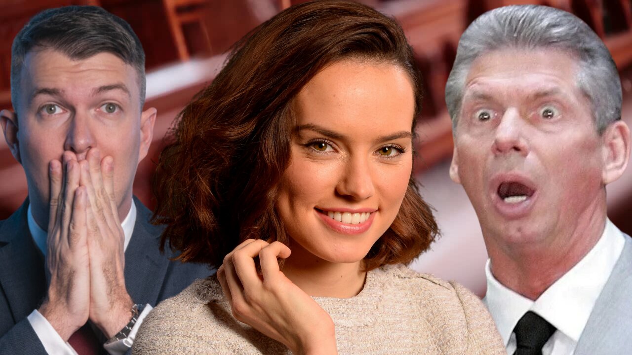 Daisy Ridley DEFENDS Fans, Vince McMahon Lawsuit & Disney Case Update - LIVE