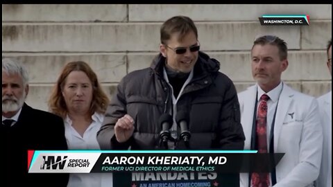 #DefeatTheMandatesDC Dr. Aaron Kheriaty American Front Line Doctors $ FLCCC 1/23/2022