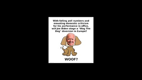 wag the dog senerio coming.