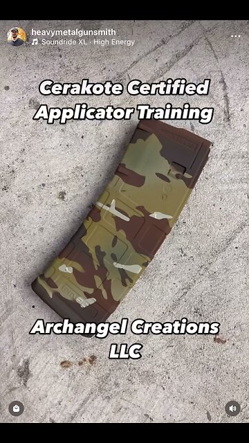 Cerakote Certified Applicator Training Class - Archangel Creations LLC
