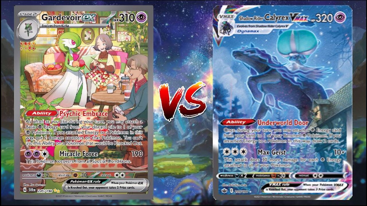 Pokemon TCG Live Gardevoir EX Zacian V VS Shadow Rider Calyrex VMAX!!