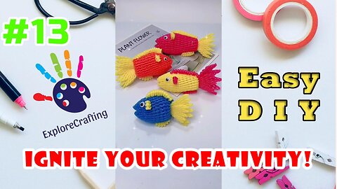 Easy Animal Crafting Ideas #13