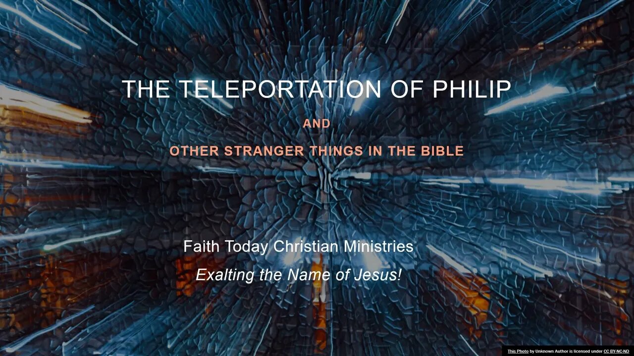 The Teleportation of Philip the Evangelist
