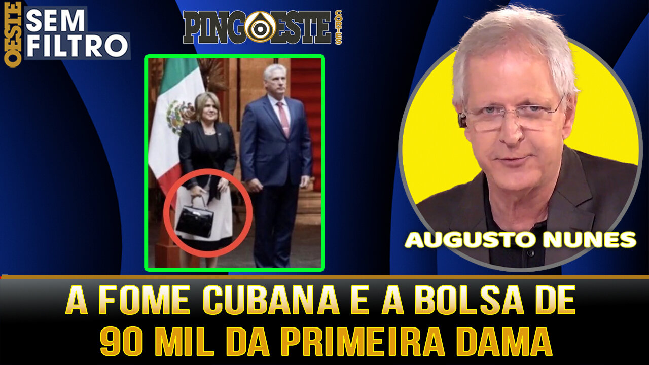 Cubanos passam fome e primeira dama cubana e ostenta bolsa de 90 mil reais [AUGUSTO NUNES]