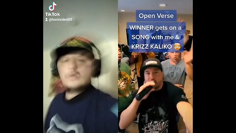 open verse Challenge I jumped on