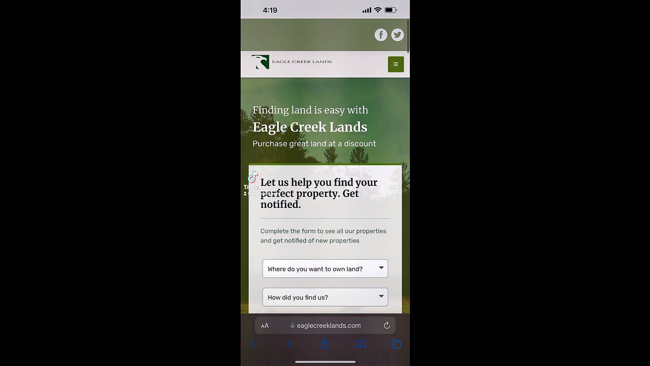 Land in Washington county KY