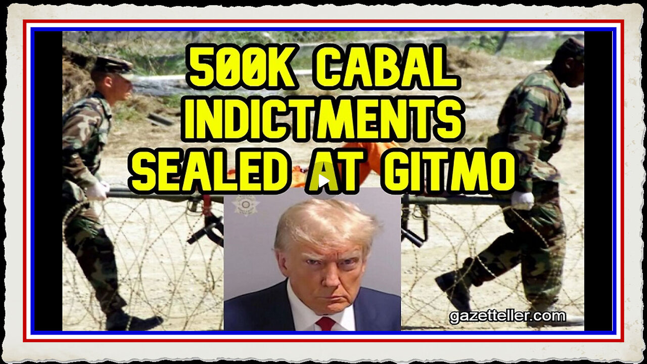Trump Sending Deep State Elites to GITMO – Secret Military Movements in Major U.S. Cities!