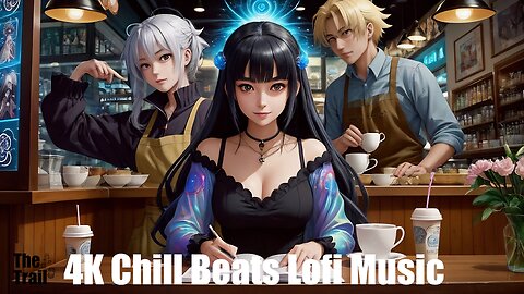Chill Beats Music - Lofi Old School Soul (AI) Audio Reactive Cinematic Anime | Journaling