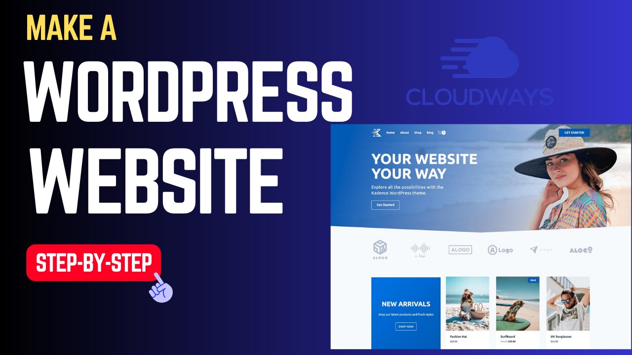 How To Make a WordPress Website on Cloudways