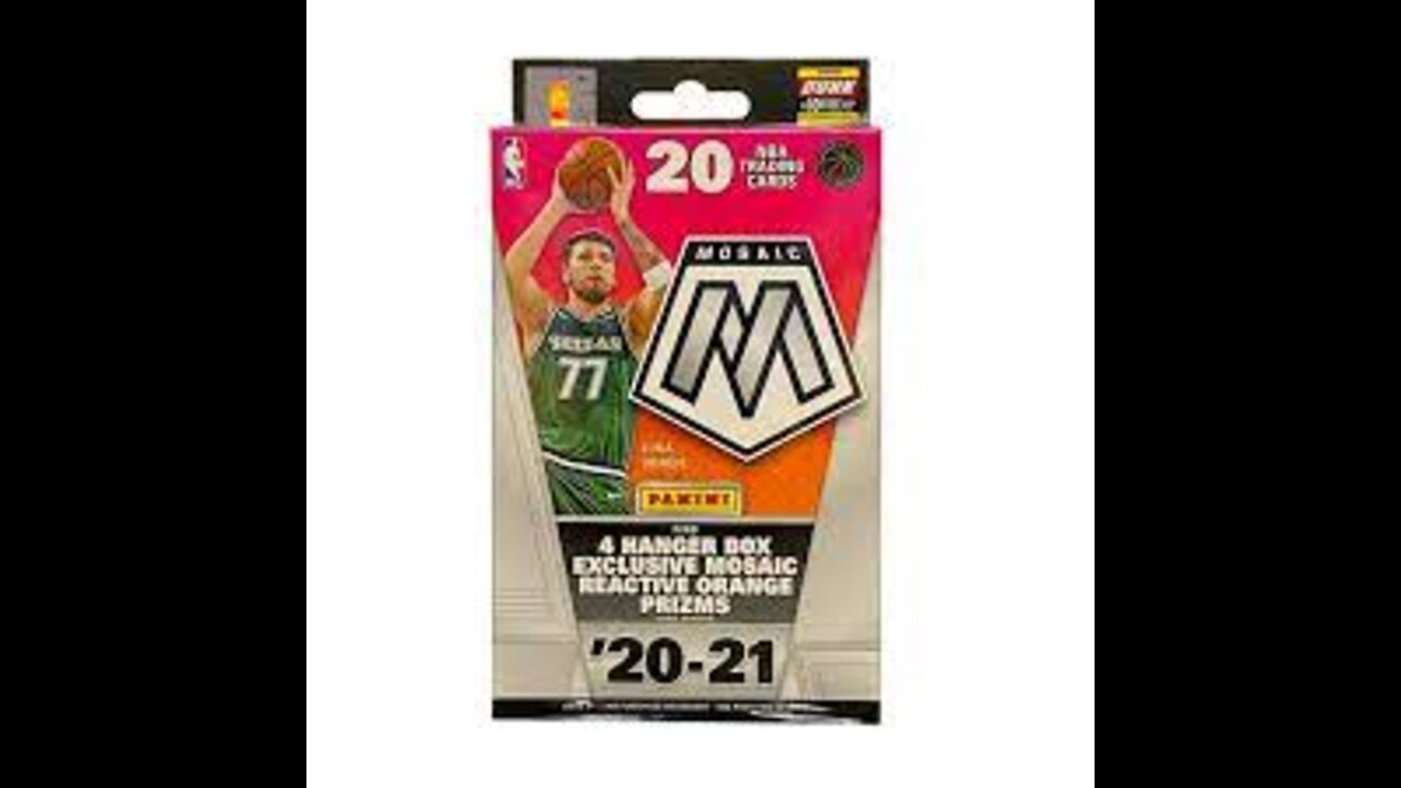 2021 Mosaic Basketball Blaster box 5 of 5! Searching for Lamelo Ball and Anthony Edwards