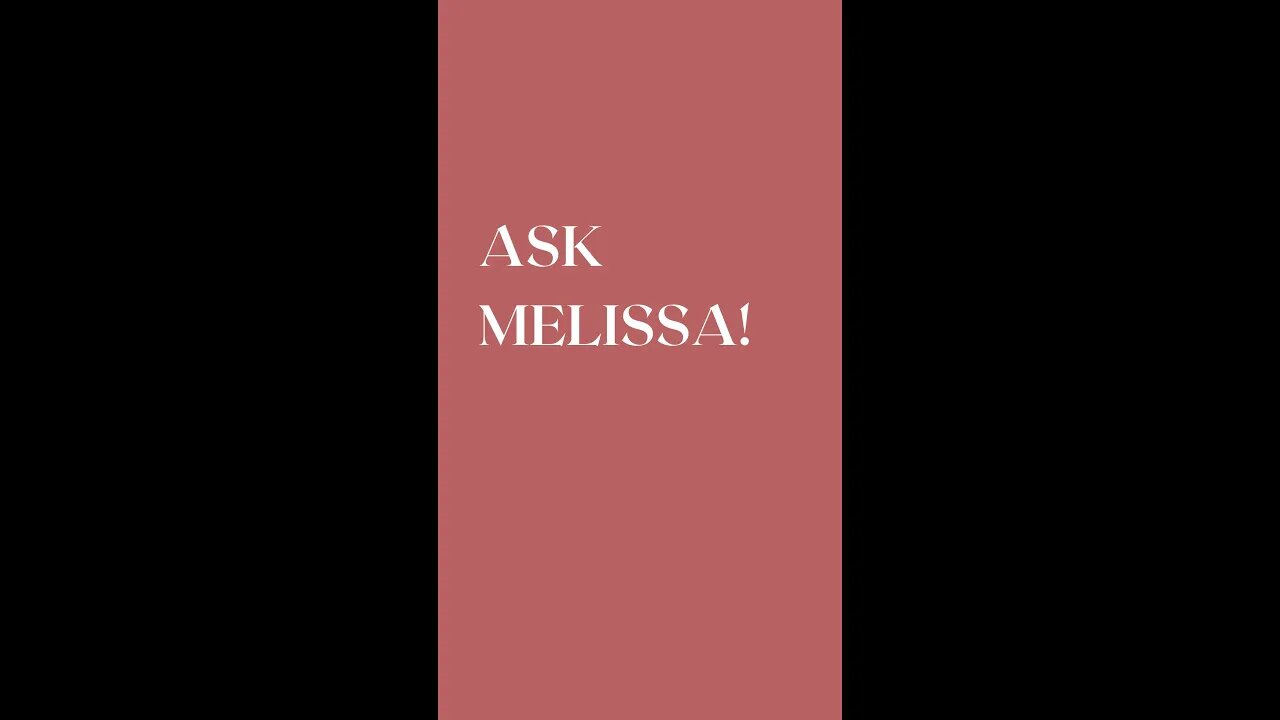 Ask Melissa - Is the Market going to crash?!
