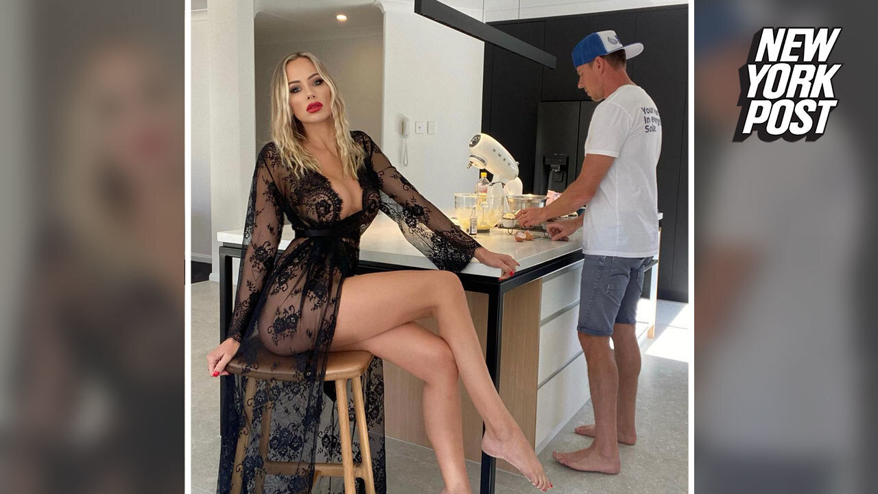 Why racing star James Courtney is apologizing for sultry photo with girlfriend