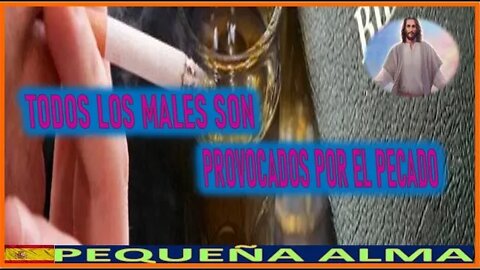 TODOS LOS MALES SON PROVOCADOS POR EL PECADO - MENSAJE DE JESUCRISTO A PEQUEÑA ALMA