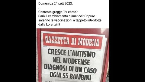 Speciale RAI su Autismo e Vaccini (2014)