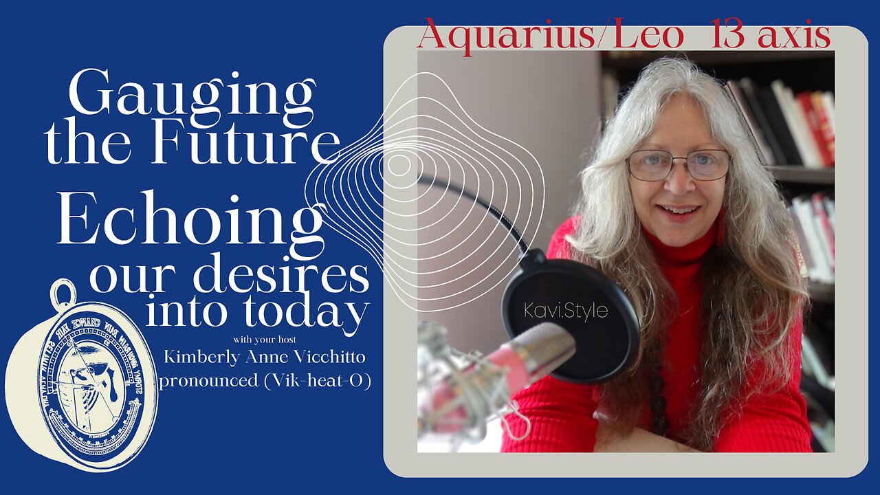 Aquarius 13. Leo 13. Gauging the Future, Echoing Desire. Astrology. Symbol. Podcast. Sabian