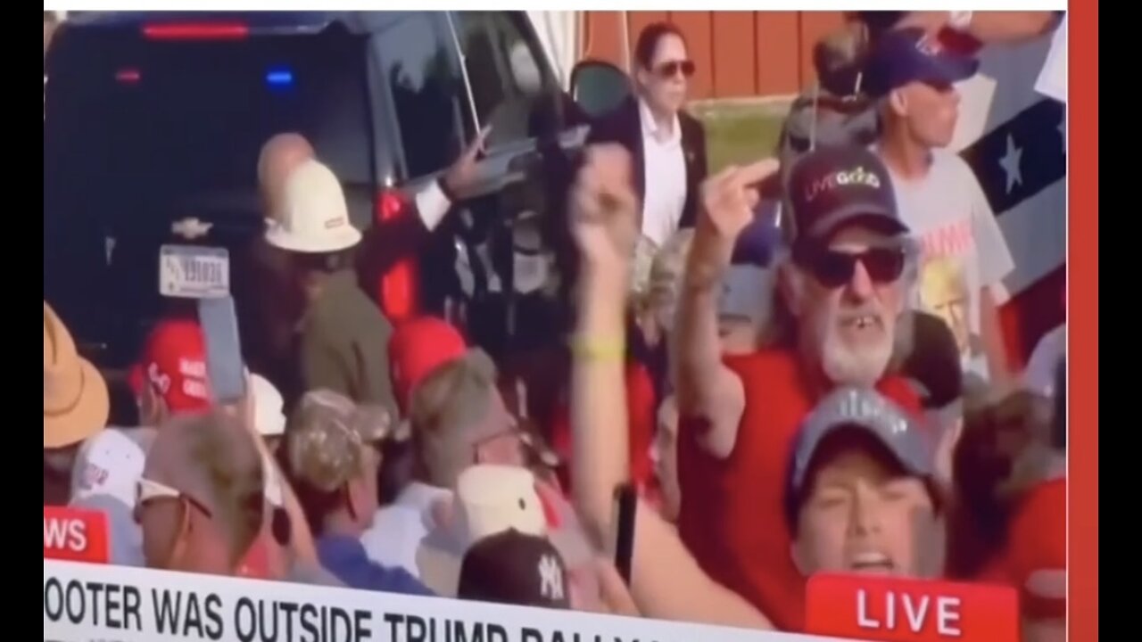 CNN Describing President Trumps “ Get Out Of Dodge “ Motorcade