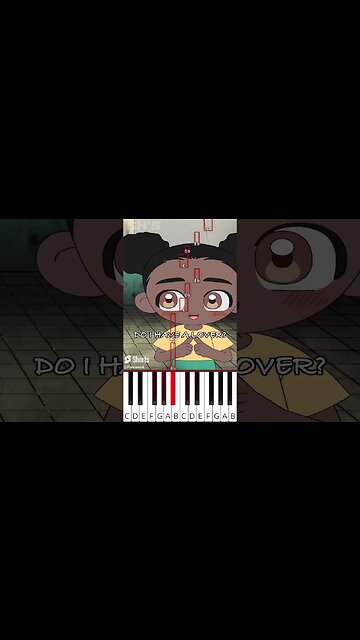INTRODUCE MYSELF (@GH.S) AMANDA THE ADVENTURER ANIMATION - Octave Piano Tutorial