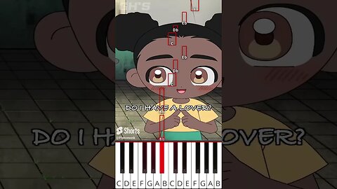 INTRODUCE MYSELF (@GH.S) AMANDA THE ADVENTURER ANIMATION - Octave Piano Tutorial