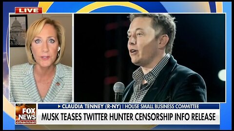 Rep Tenney: Elon Musk's Hunter Laptop Transparency Is Great