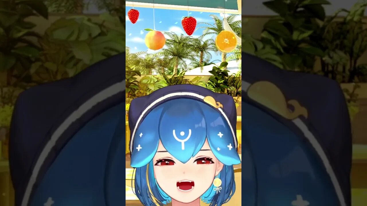 Lemon Bao Is An RGB Fountain #shorts #vtuber #envtuberclip #bao #lemonBao #funny