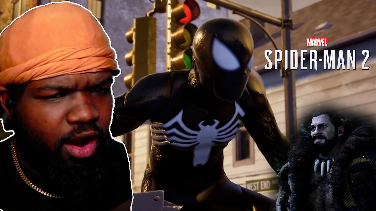 Black suite Spiderman got that DAWG in him! Marvel’s Spider Man 2 Gameplay Reveal REACTION