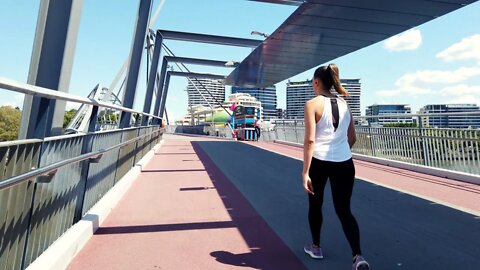 【4K】Brisbane | Walking From North Brisbane to Southside