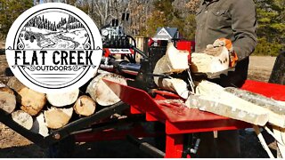 Just a Short Maple & Elm Splitting Session