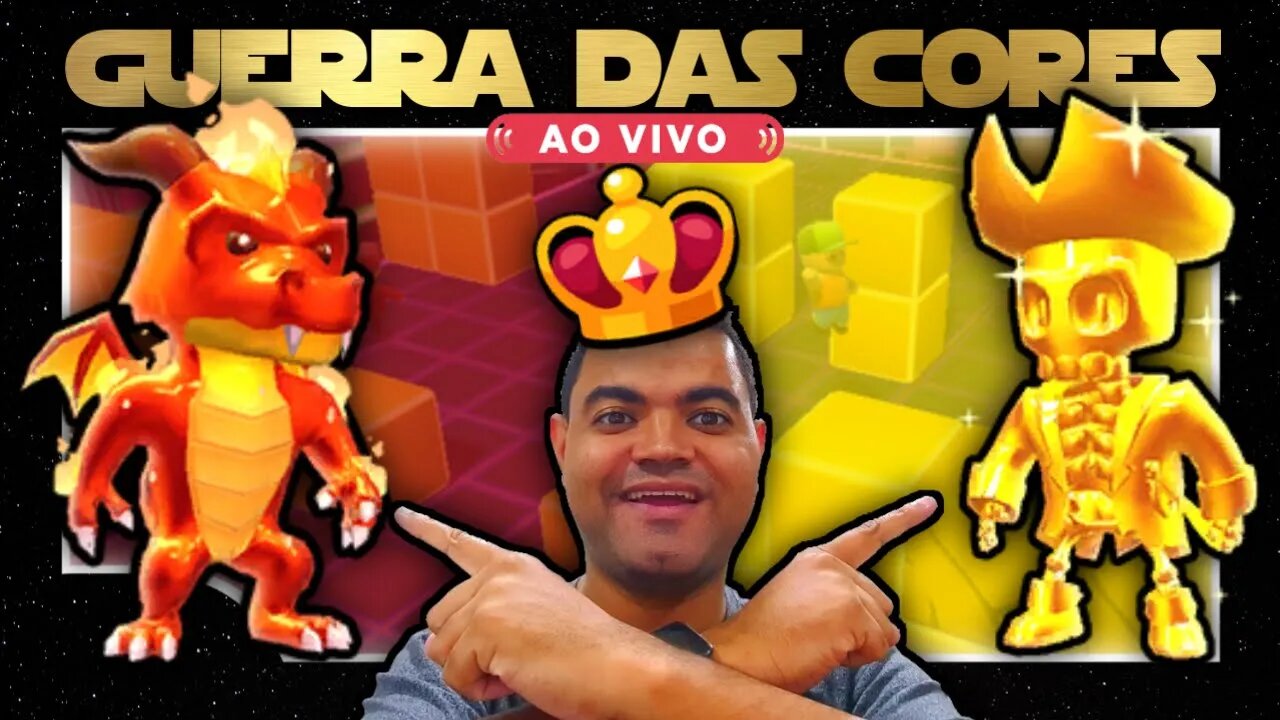 #STUMBLEGUYS GUERRA DAS CORES VERMELHO VS AMARELO !!!