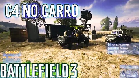 DEU RUIM?! Battlefield 3 e a Tentativa do CARRO B0MB4!
