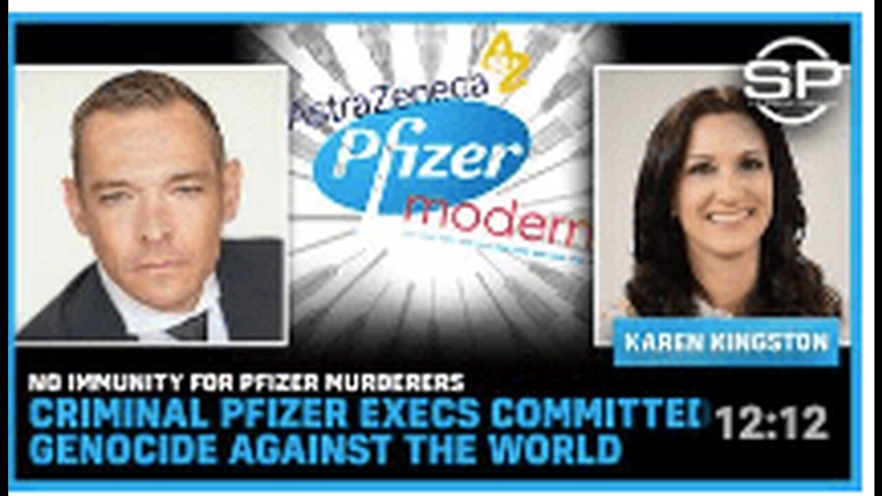 No Immunity For Pfizer Murderers Criminal Pfizer Execs Committed Genocide