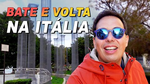 Bate e Volta na Itália para pegar meu passaporte.... mas deu ruim...