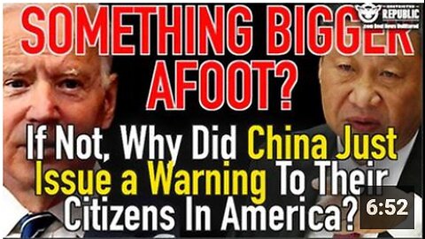 Why Did China Just Issue a Warning To Their Citizens In America