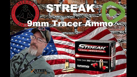 Streak 9mm Tracer Rounds #AmmoCorps #TherapyRange Vol 94