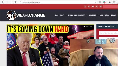 Update! WeAreChange.org