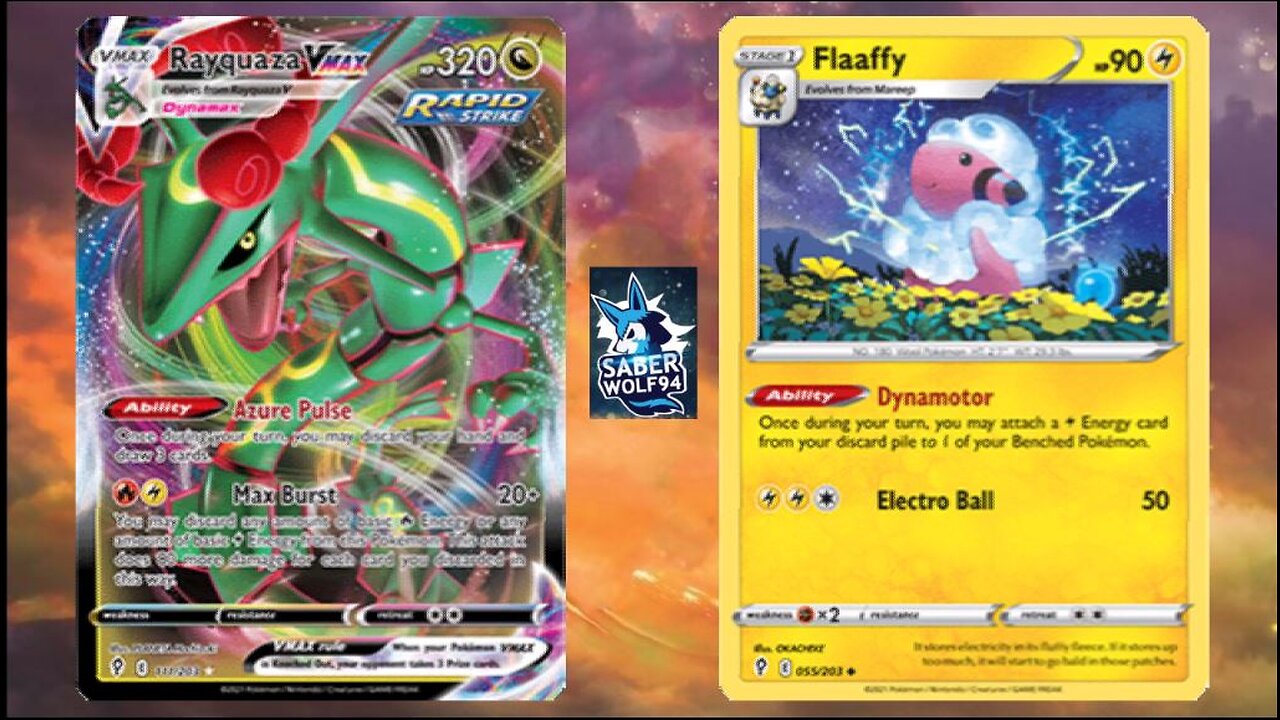 Pokemon TCG Online Rayquaza VMAX Flaaffy Matches!!