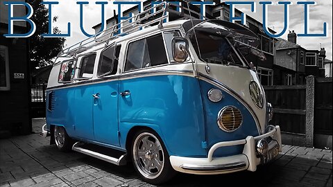 1965 Splitscreen Show Winning VW Camper - Walkaround, Close Up & Go for a Drive :) - BLUETIFUL! :)