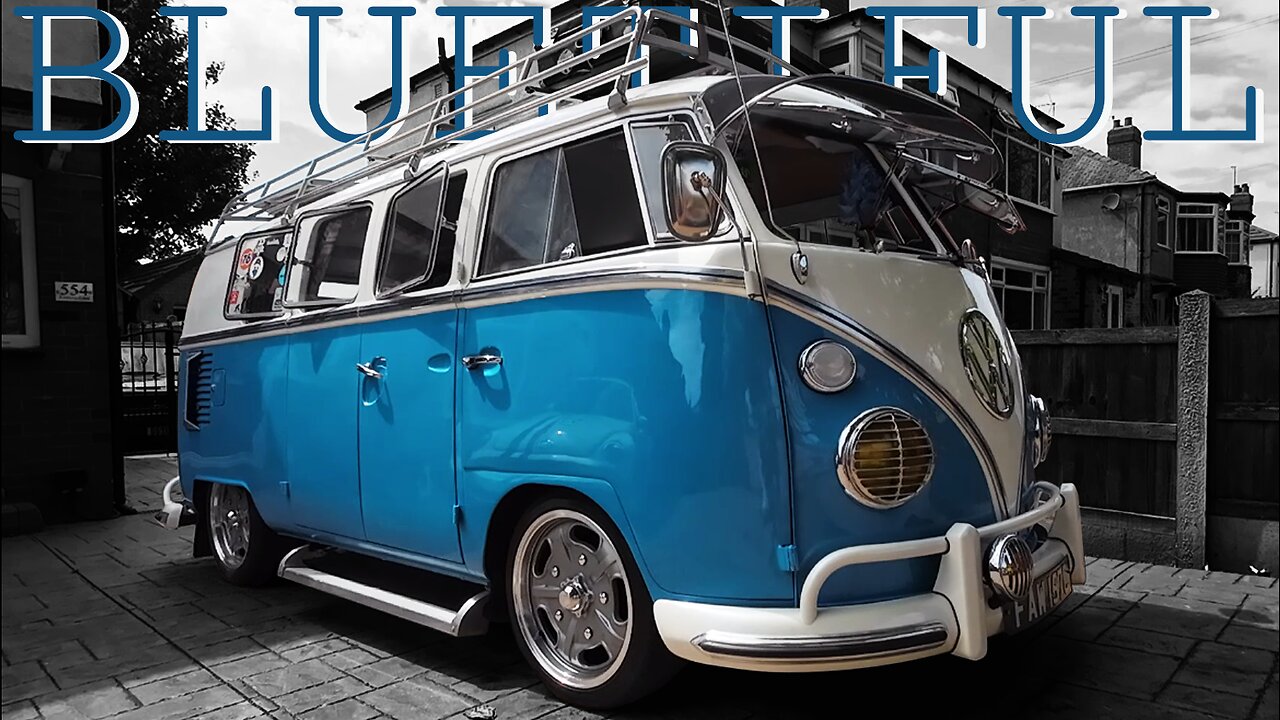 1965 Splitscreen Show Winning VW Camper - Walkaround, Close Up & Go for a Drive :) - BLUETIFUL! :)