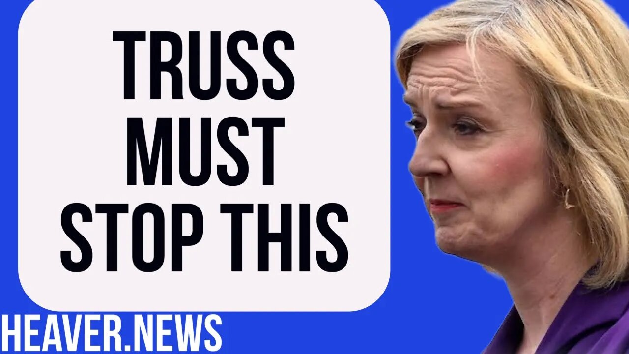 Truss Must Stop This APPALLING Record