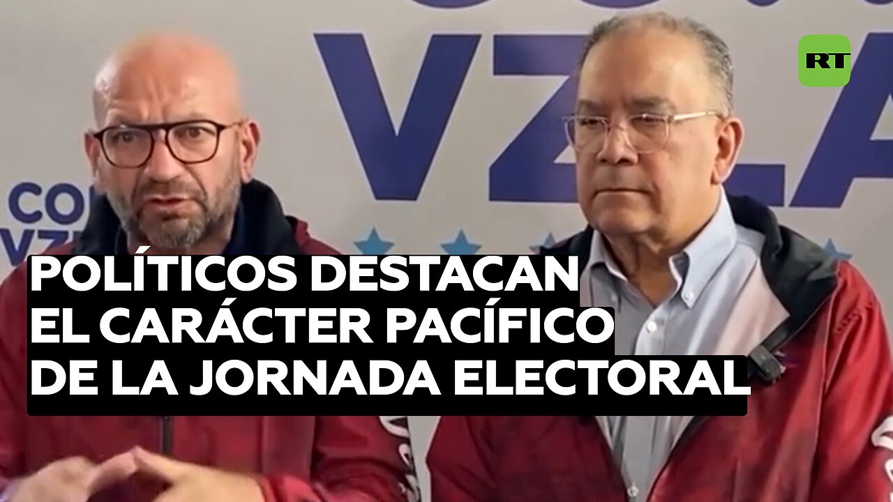 Políticos destacan el carácter pacífico de la jornada electoral y agradecen a los organizadores