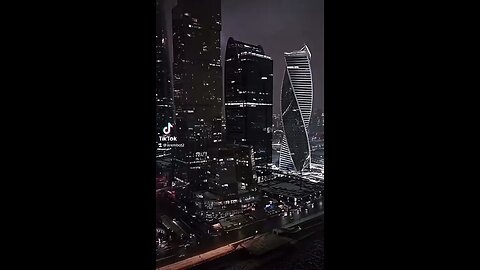 Moscow at night