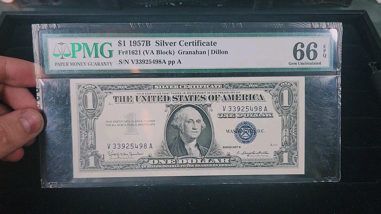 Graded 1957-B Silver Certificate!!!