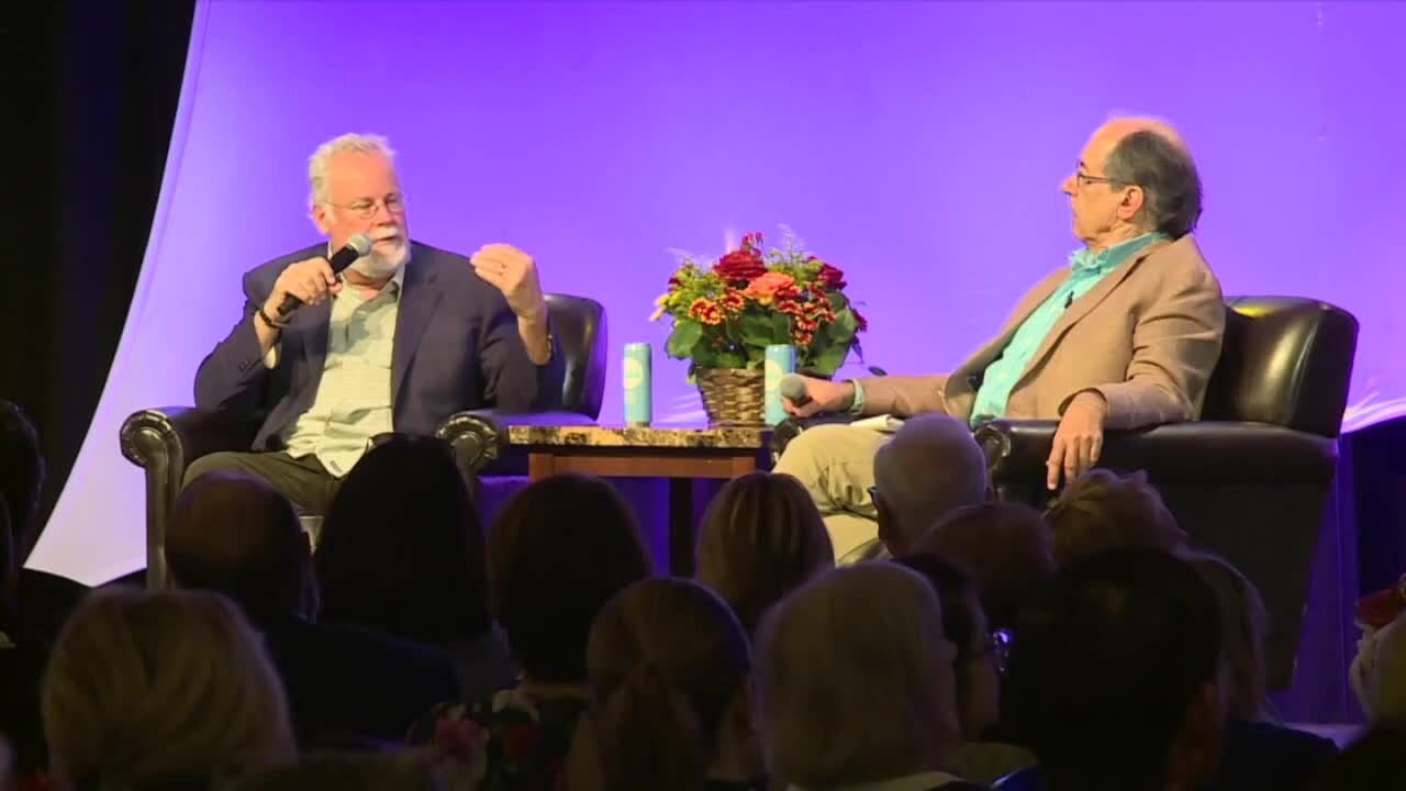 Bestselling author Michael Connelly speaks at Love of Literacy luncheon